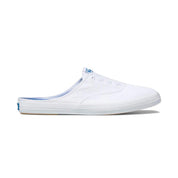 Keds Alpargatas Femenino Moda Moxie Mule Washed Twill White