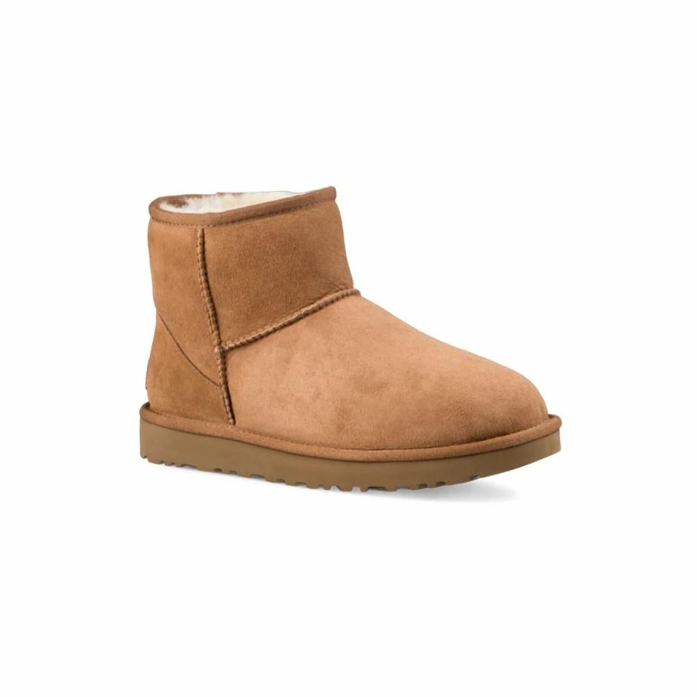 UGG Botas Femenino Moda Classic Mini II Chestnut