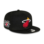New Era Gorros NBA Miami Heat 59Fifty Black/Red/Green