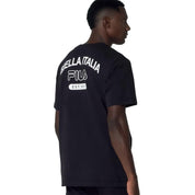 Fila Remeras Masculino Moda T-Shirt Uc Biella Italia Black