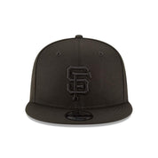 New Era Gorros MLB 9Fifty Snapback San Francisco Giants Black/Black