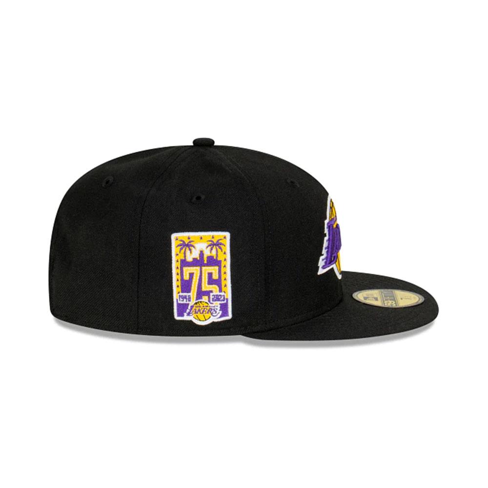 New Era Gorros NBA 59Forty Los Angeles Lakers Black/Green/Yellow