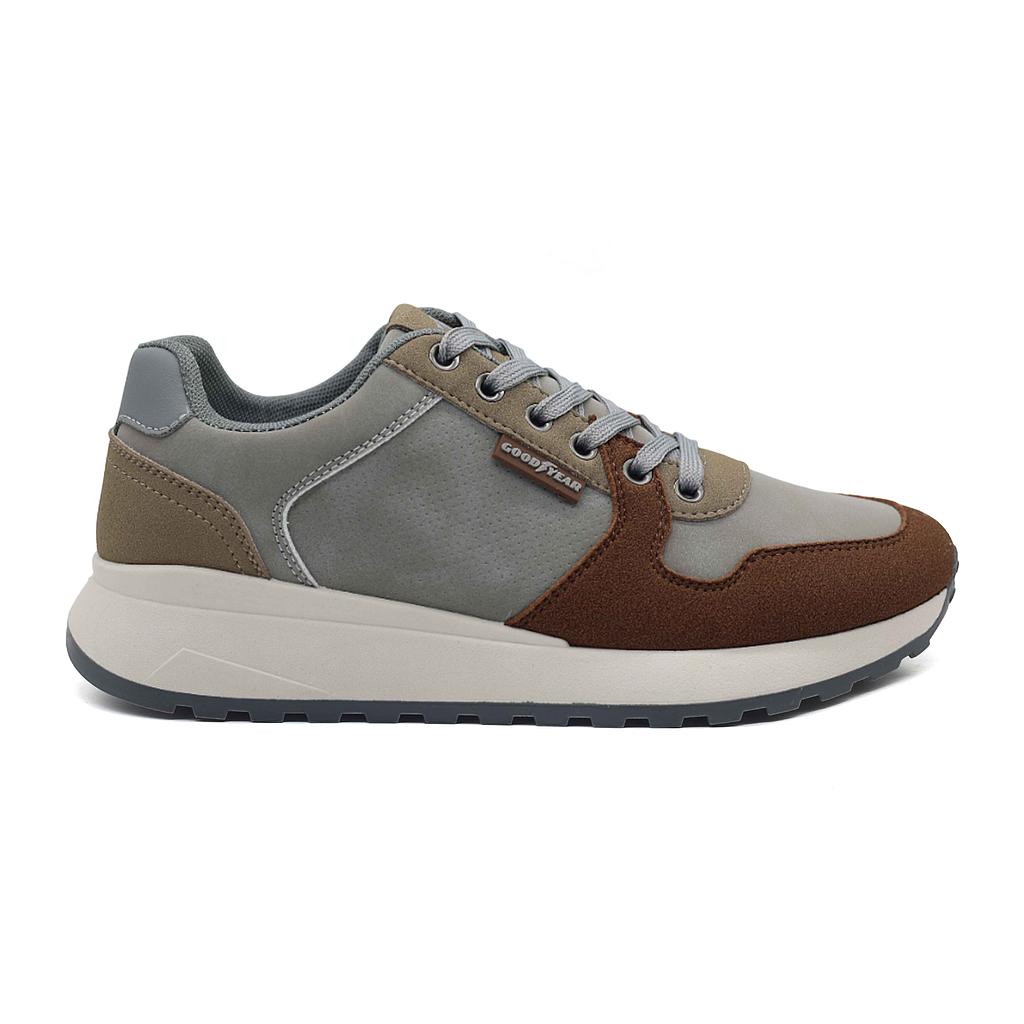 MB2512-003 GOODYEAR CALZADOS LIFESTYLE MASCULINO MODA EPIRUS BEIGE/GREY