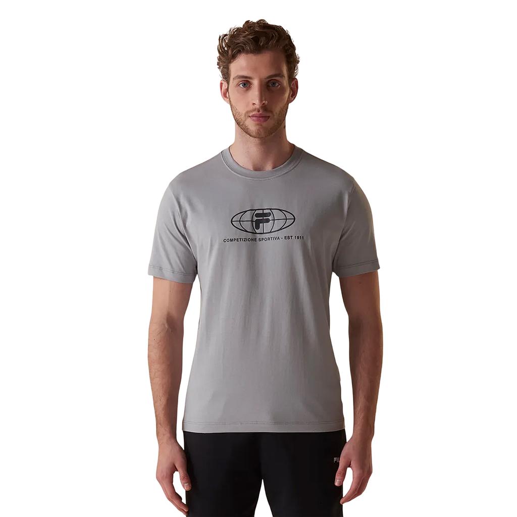 Fila Remeras Masculino Moda Sportiva Medium Gray