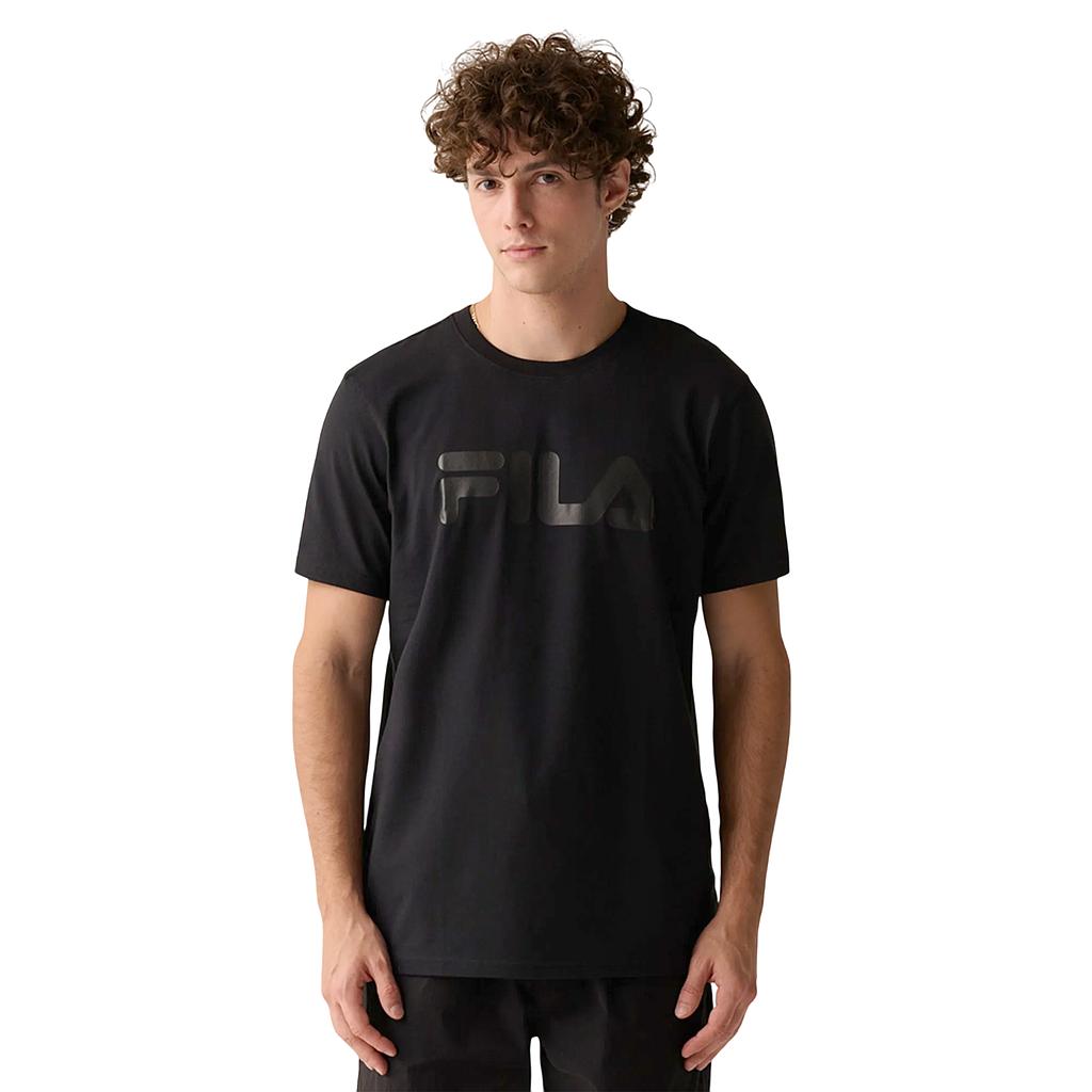 Fila Remeras Masculino Moda Letter Premium III Black/Utility Black
