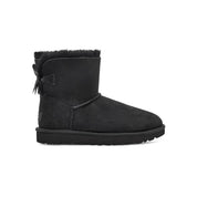 UGG Botas Femenino Moda Mini Bailey Bow II Black