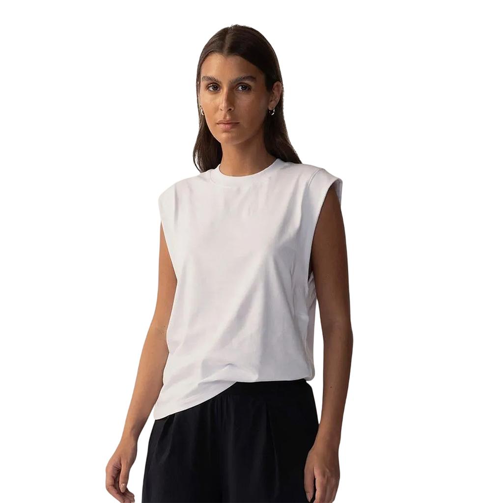 Fila Remeras Femenino Moda Comfort Arancia Letter Graphic White