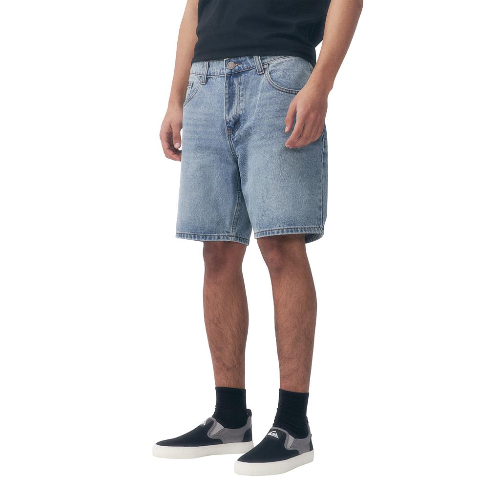 26140201-65 Quiksilver Prendas Shorts Masculino Moda Salta Mid Blue