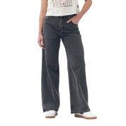 Roxy Jeans Femenino Moda Sofia Black Washed