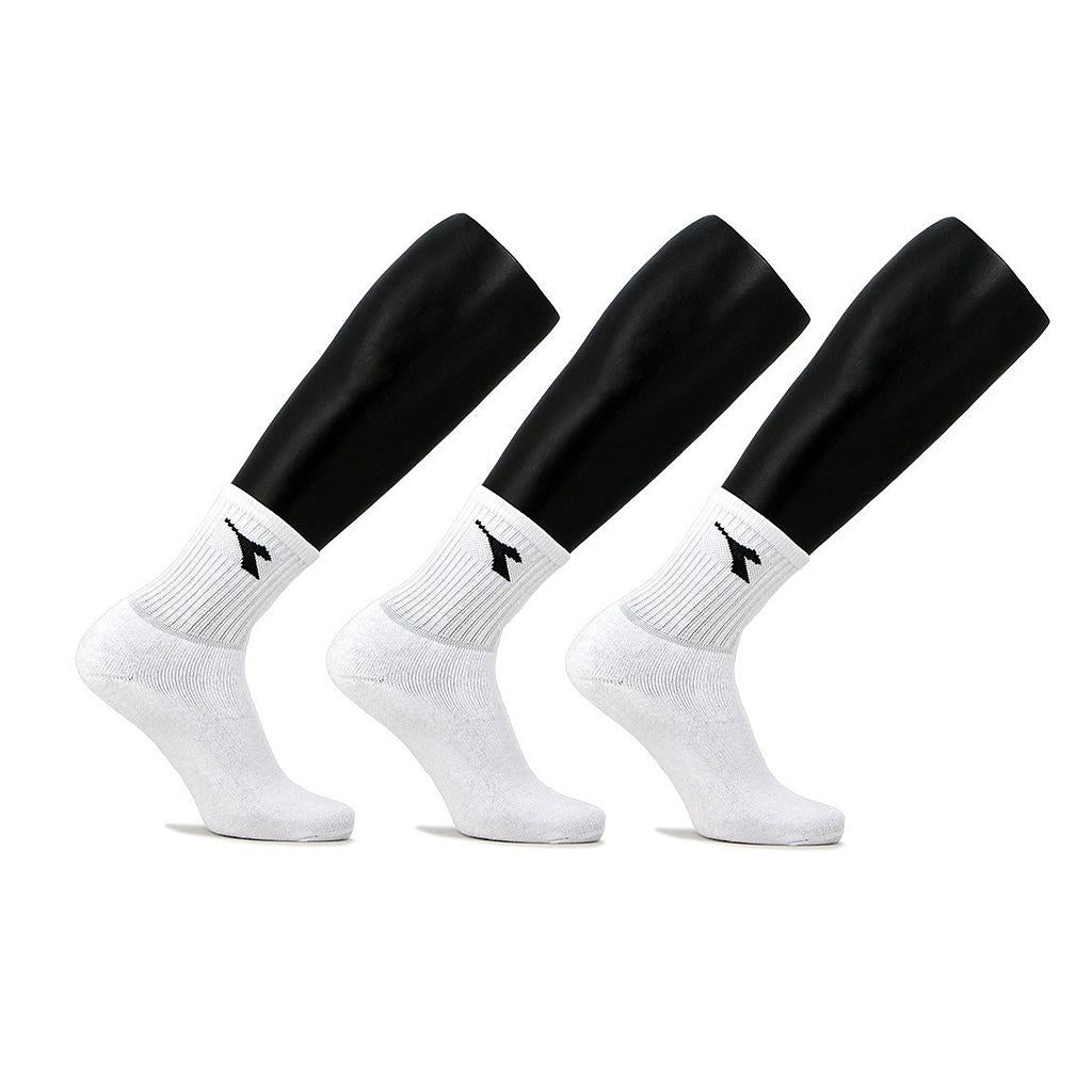 LUCCA-2 DIADORA ACCESORIOS MEDIAS LUCCA (PACK X3) WHITE