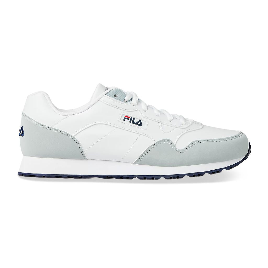 1RM01997-125 FILA CALZADOS LIFESTYLE MASCULINO MODA CRESS DISTRESS ARES WHITE/NAVY/RED
