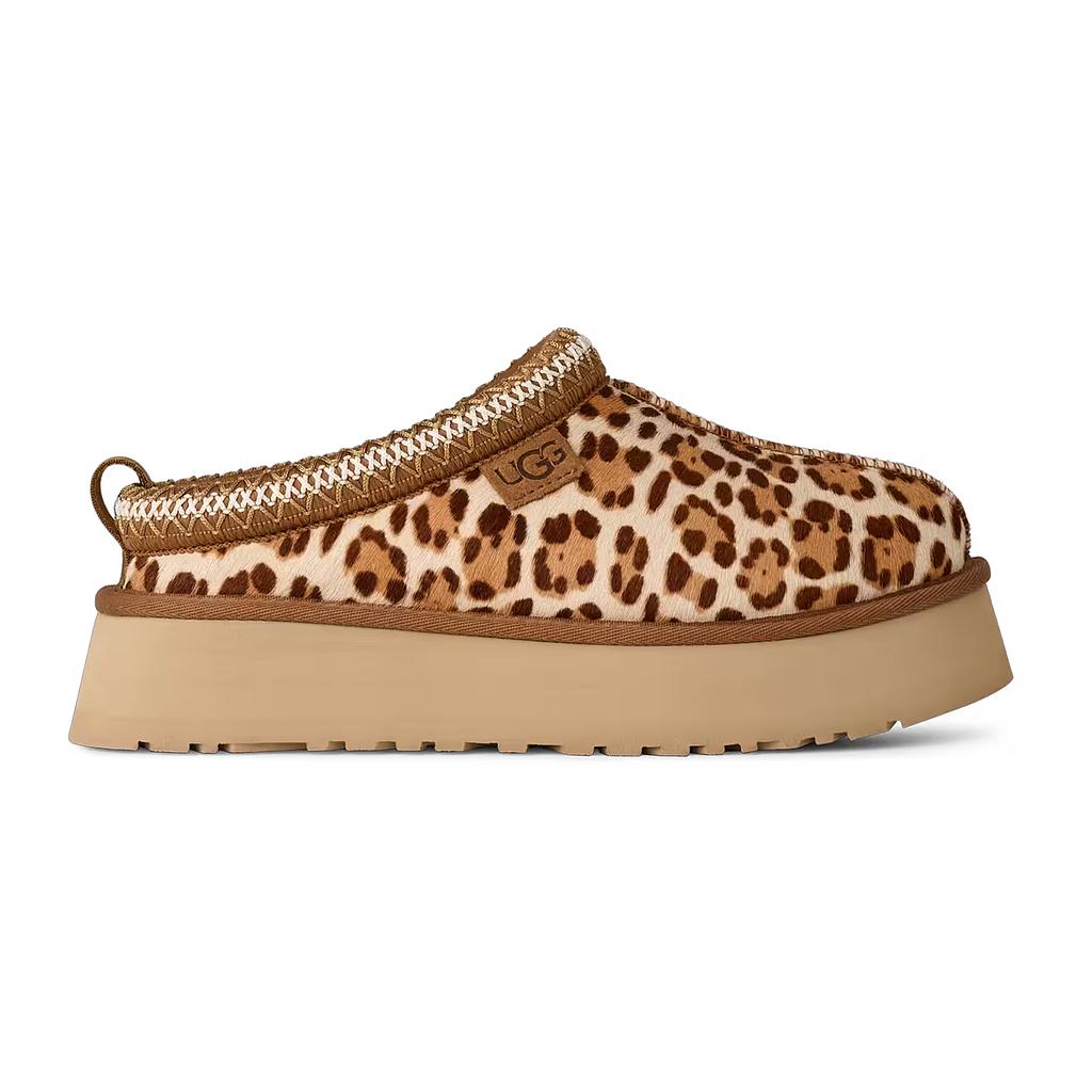 UGG Slippers Femenino Moda Tazz Plains Felicity Leopard Jasmine