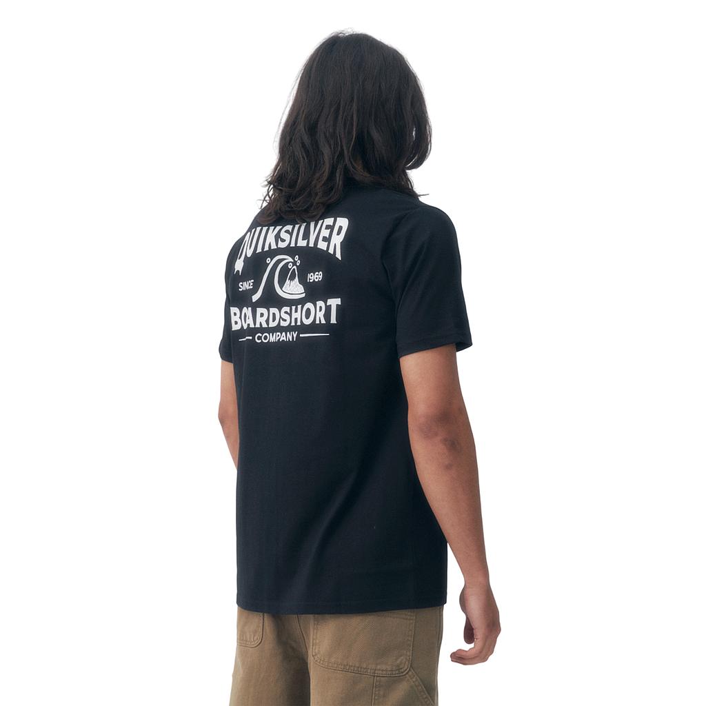 26140602-01 Quiksilver Prendas Remeras Masculino Moda Time Tested Black