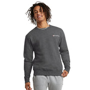 GF88HY08160-0OC CHAMPION PRENDAS MASCULINO POWERBLEND GRAPHIC CREW GRANITE HEATHER