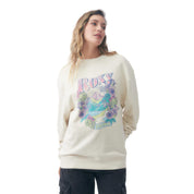 Roxy Sueters Femenino Moda Juli Ecru