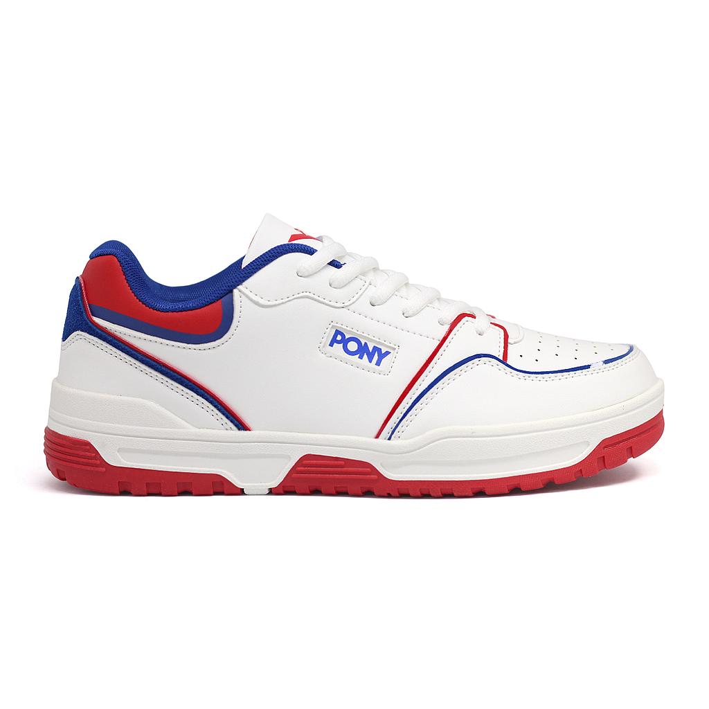 PRUSIA-II-M-36 PONY CALZADOS LIFESTYLE MASCULINO MODA PRUSIA-II WHITE/RED