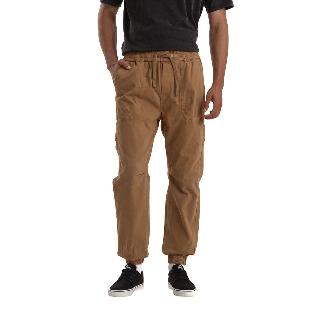 Quicksilver Pantalones Masculino Moda Cargo Julian Camel
