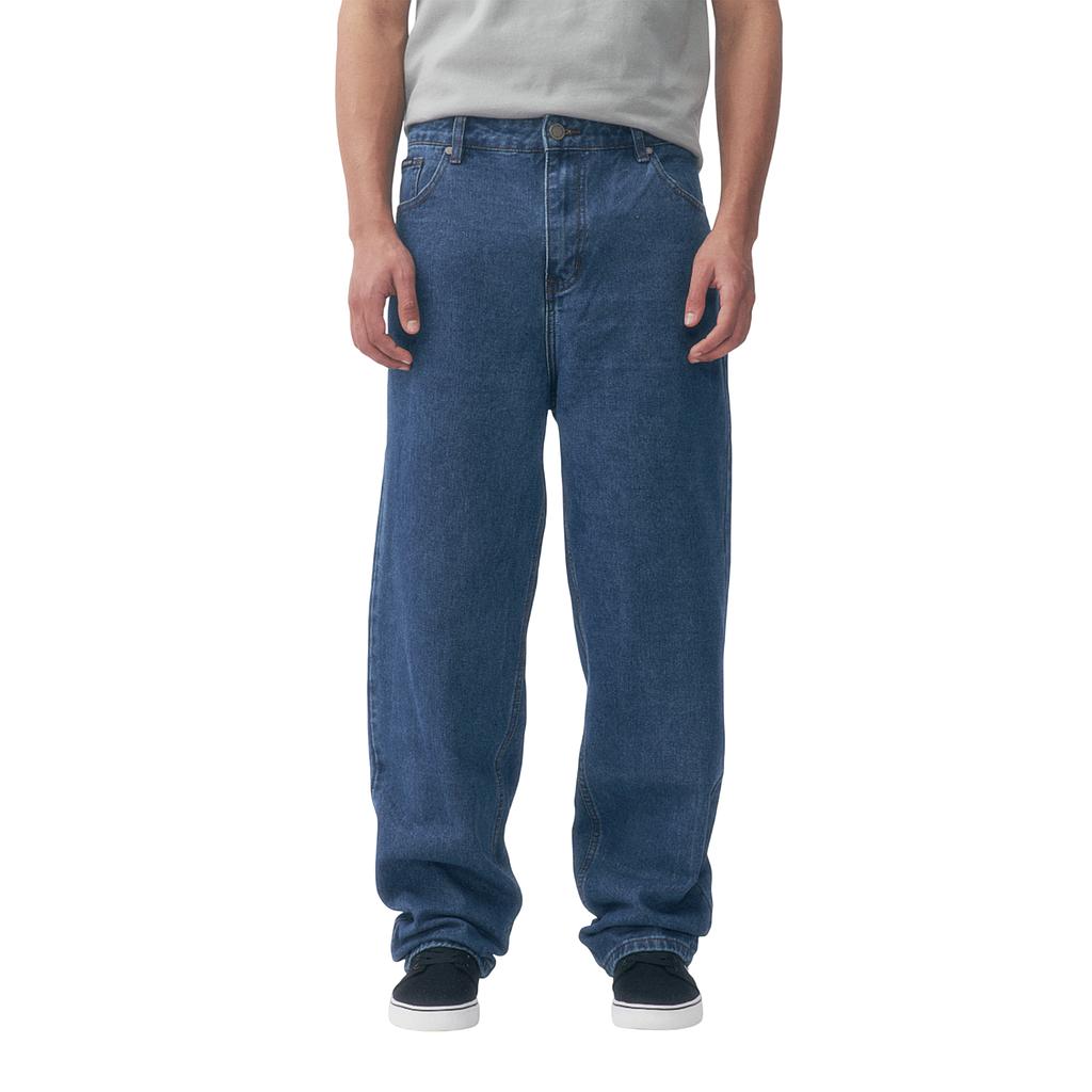 26140103-65 Quiksilver Prendas Jeans Masculino Moda Nudo Mid Blue