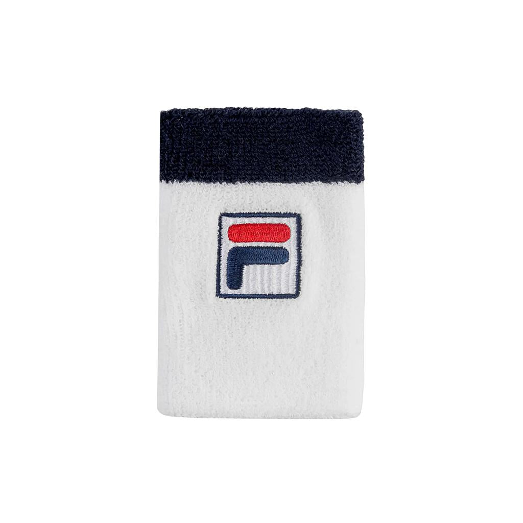 F23TN00185-168 FILA ACCESORIOS MUNEQUERAS TRAINING WRISTBAND SPORT STYLE CLUB WHITE/NAVY