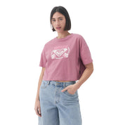 26160606-84 Roxy Prendas Remeras Femenino Moda Endless Weekends Rosa