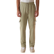 F11L01722-3616 FILA PRENDAS PANTALONES MASCULINO MODA COMFORT CARGO LETTER CHINO GREEN