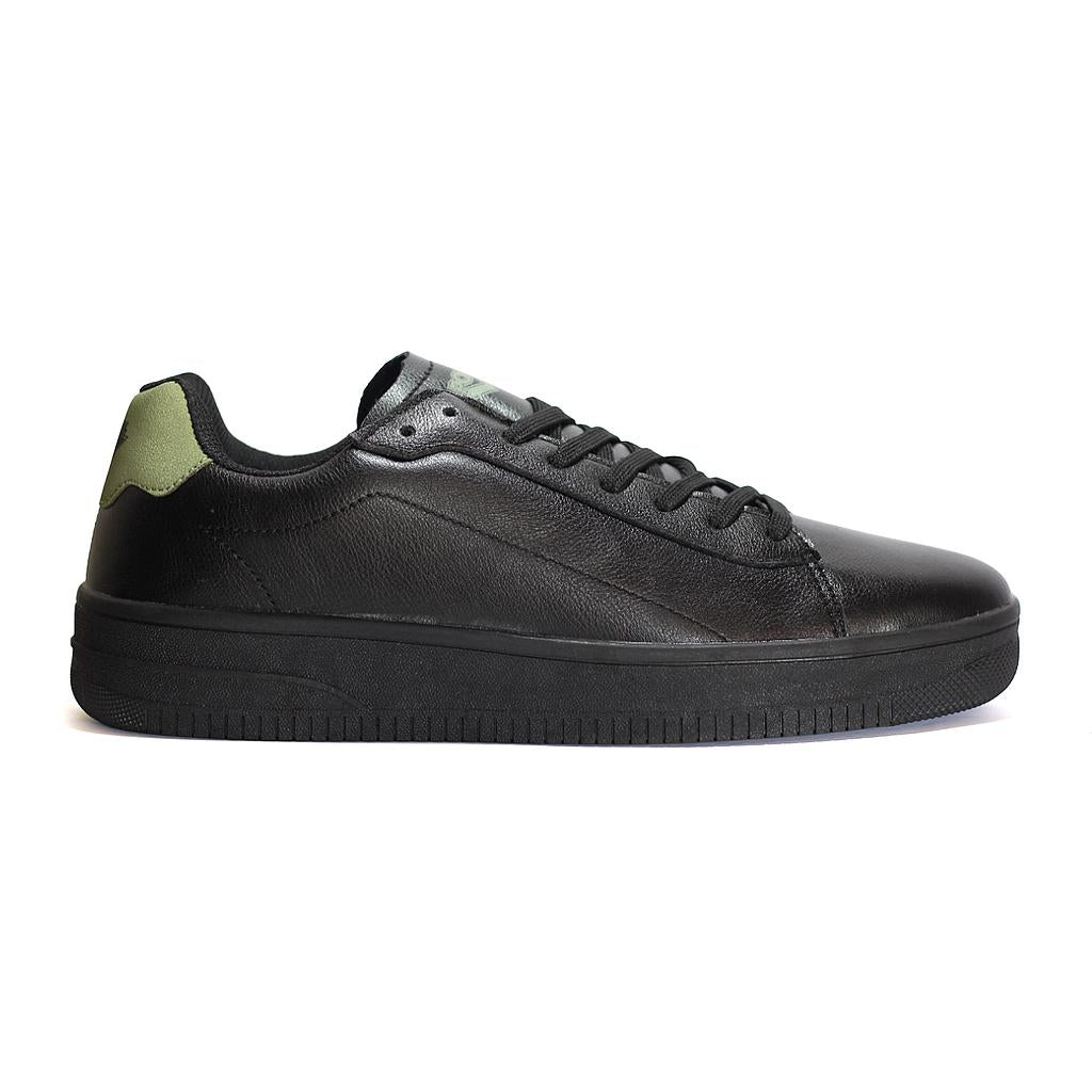 BAP2501-M-11 PONY CALZADOS LIFESTYLE MASCULINO MODA QUEENS QUEST ALL BLACK