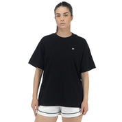F12L01942-160 Fila Prendas Remeras Femenino Moda Oversized Letter Graphic Black