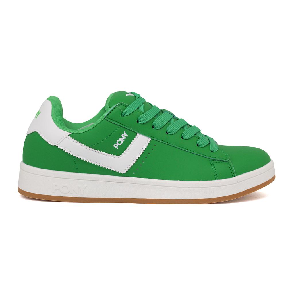 SQUARE PU-M-93 PONY CALZADOS LIFESTYLE MASCULINO MODA SQUARE PU GREEN/WHITE