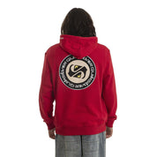 Quiksilver Canguros Masculino Moda Circle Back Rojo