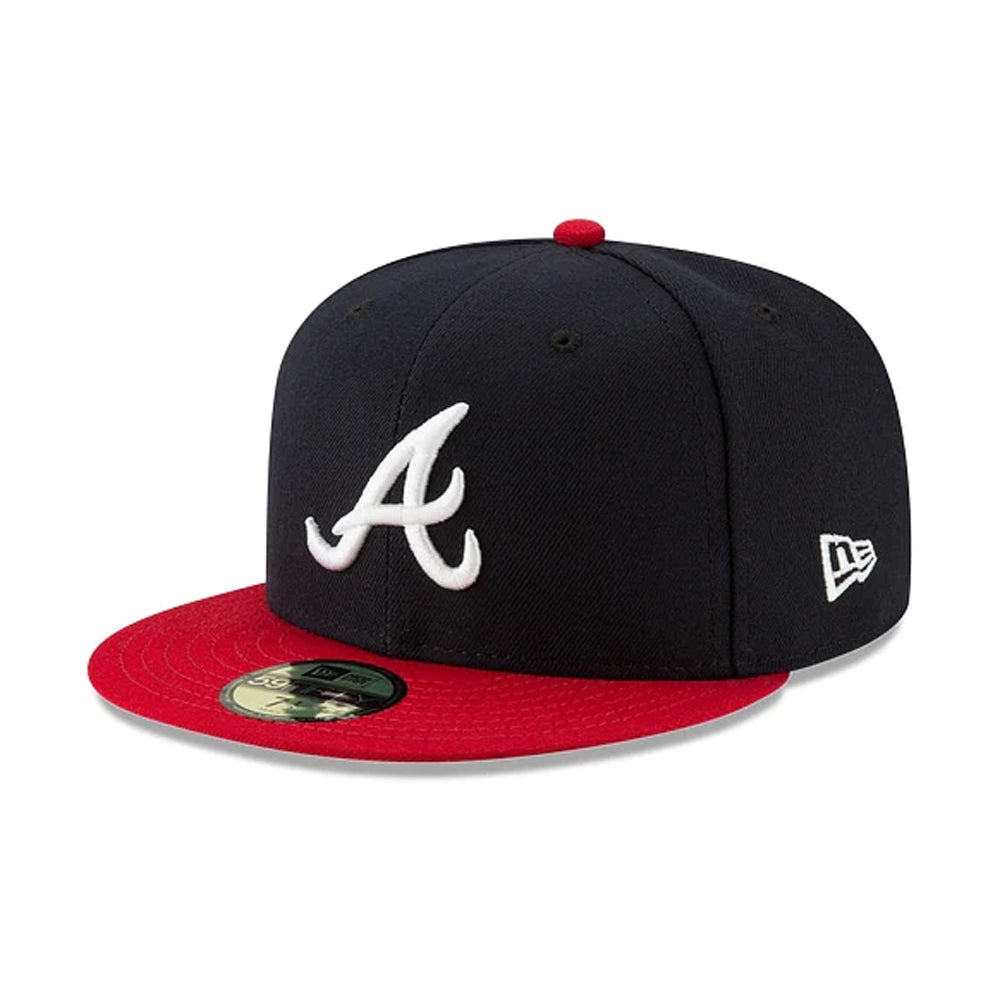 70361069 New Era Accesorios Gorros MLB 59Fifty Atlanta Braves Red/White/Black