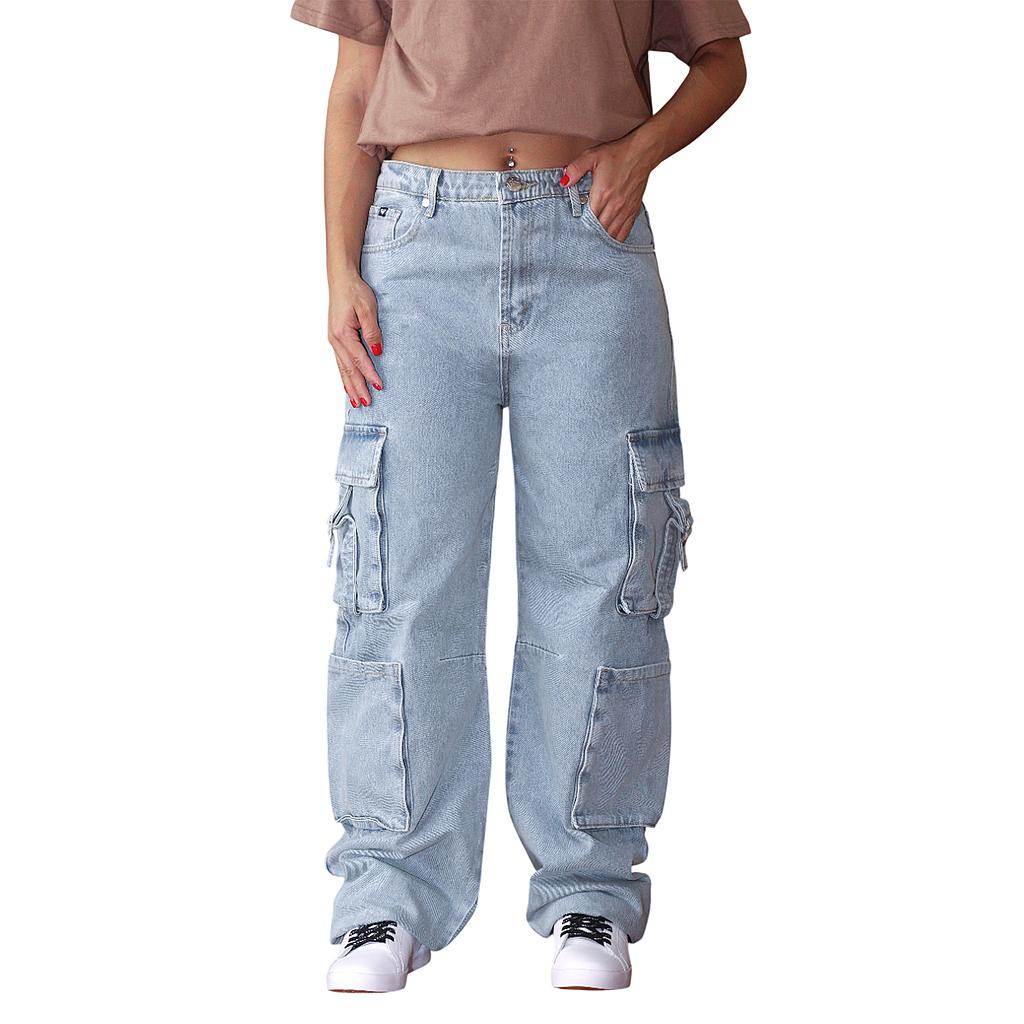 26160106-59 Roxy Prendas Jeans Femenino Moda Abril Light Blue