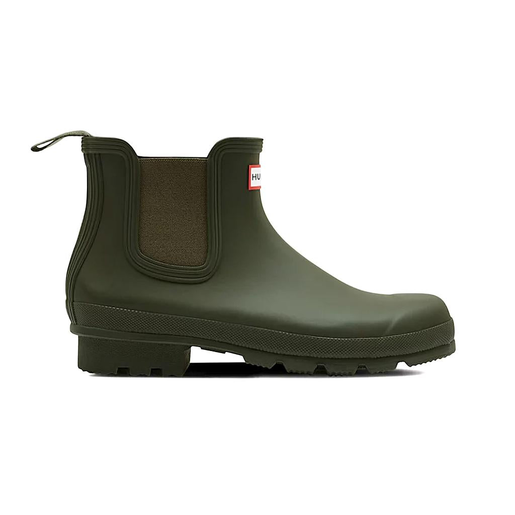 Hunter Botas Masculino Moda Original Chelsea Boot Oliva