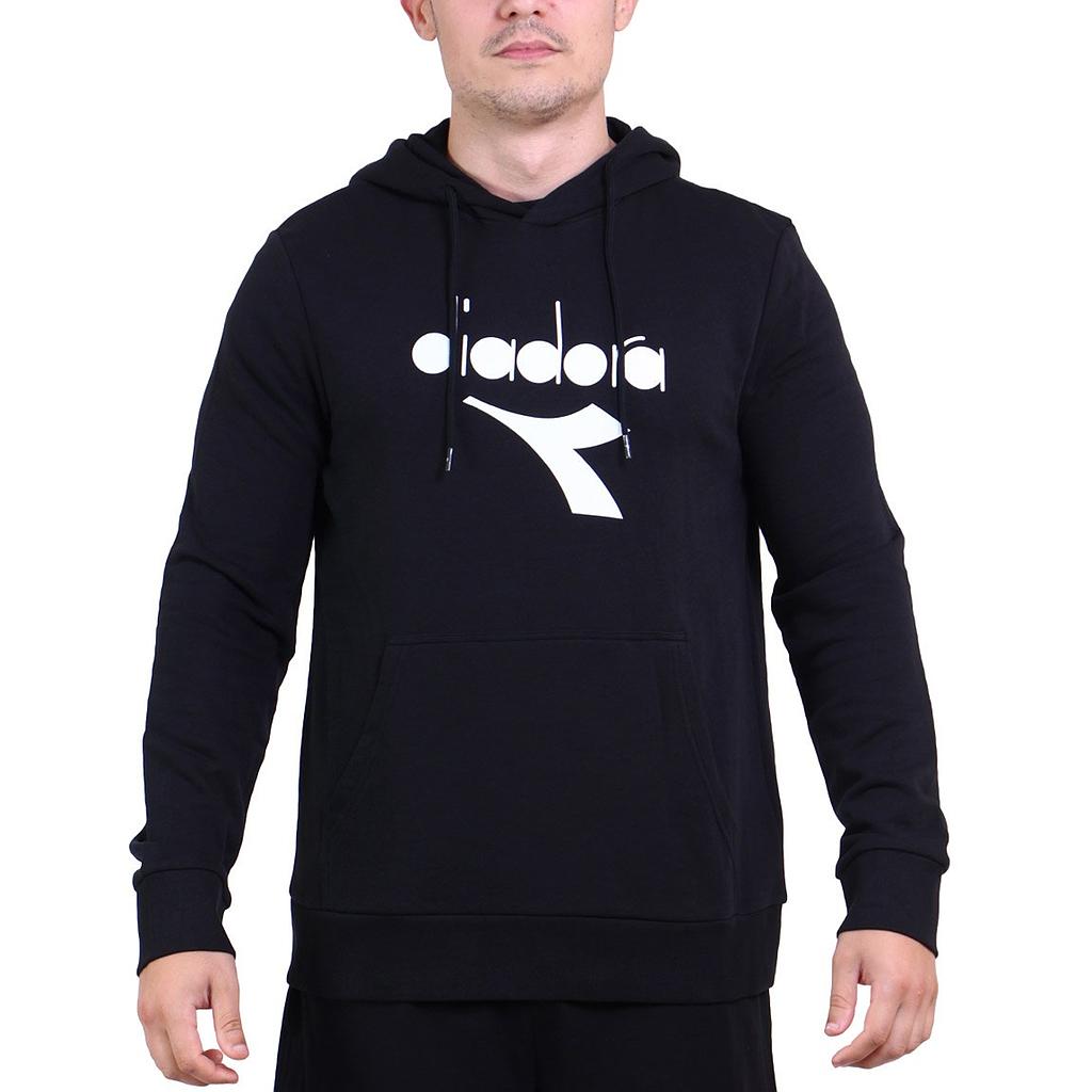 102.181731-80013 DIADORA PRENDAS CANGUROS MASCULINO MODA HOODIE ESS. SPORTS BLACK