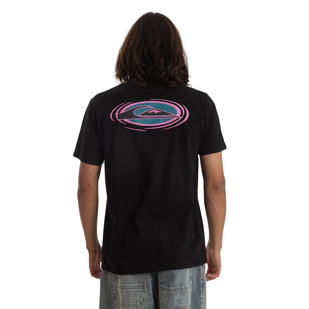 26140611-01 Quiksilver Prendas Remeras Masculino Moda Palm Island Black