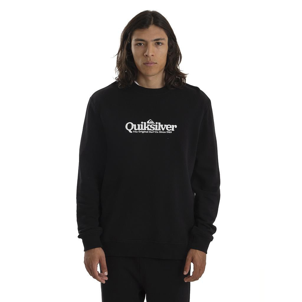 Quiksilver Sueters Masculino Moda Fineline Black