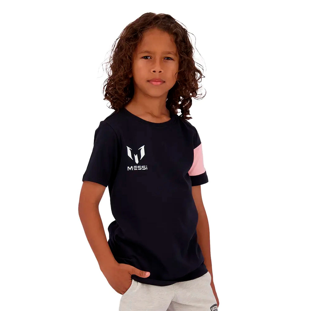 C121KUN30002-950 Messi Prendas Remeras Niños Captain Black