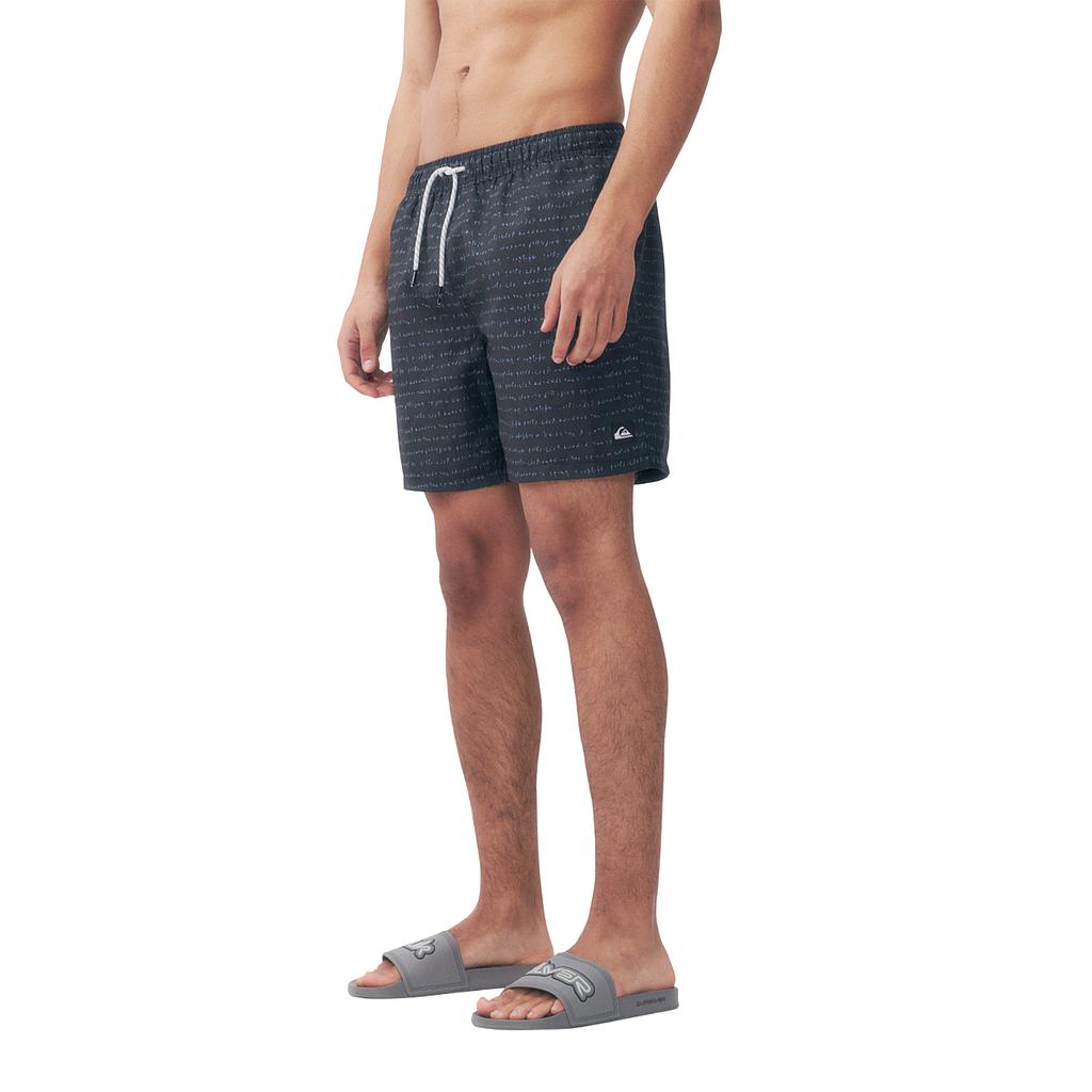 26140531-06 QUIKSILVER PRENDAS SHORTS DE BAQO MASCULINO MODA VOLLEY QUIK THOUGHTS