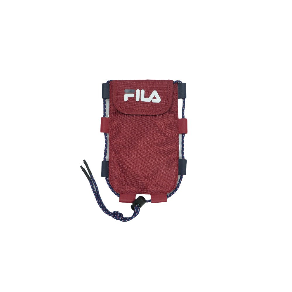 F23L088-345 FILA ACCESORIOS LIFESTYLE SIDE BACK UNISEX POUCH MULTI WINE RED
