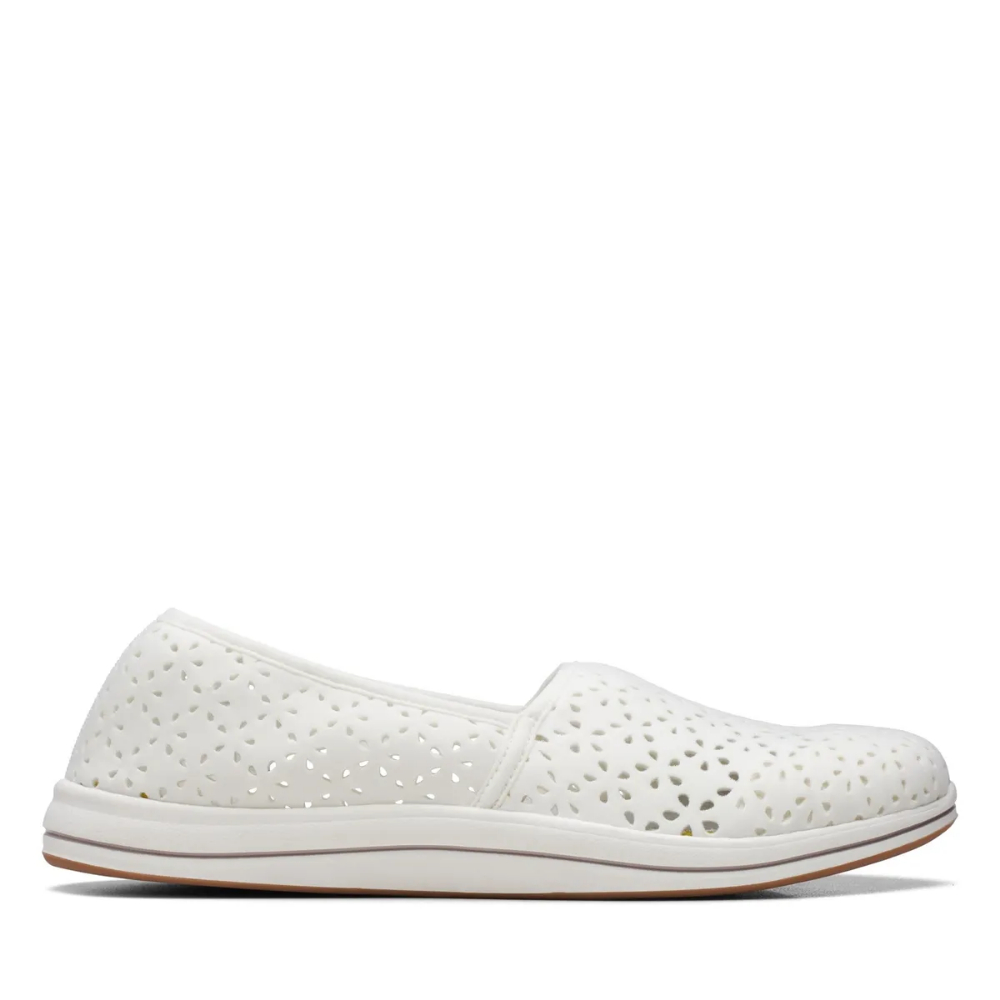 Clarks Alpargatas Femenino Breeze Emily White