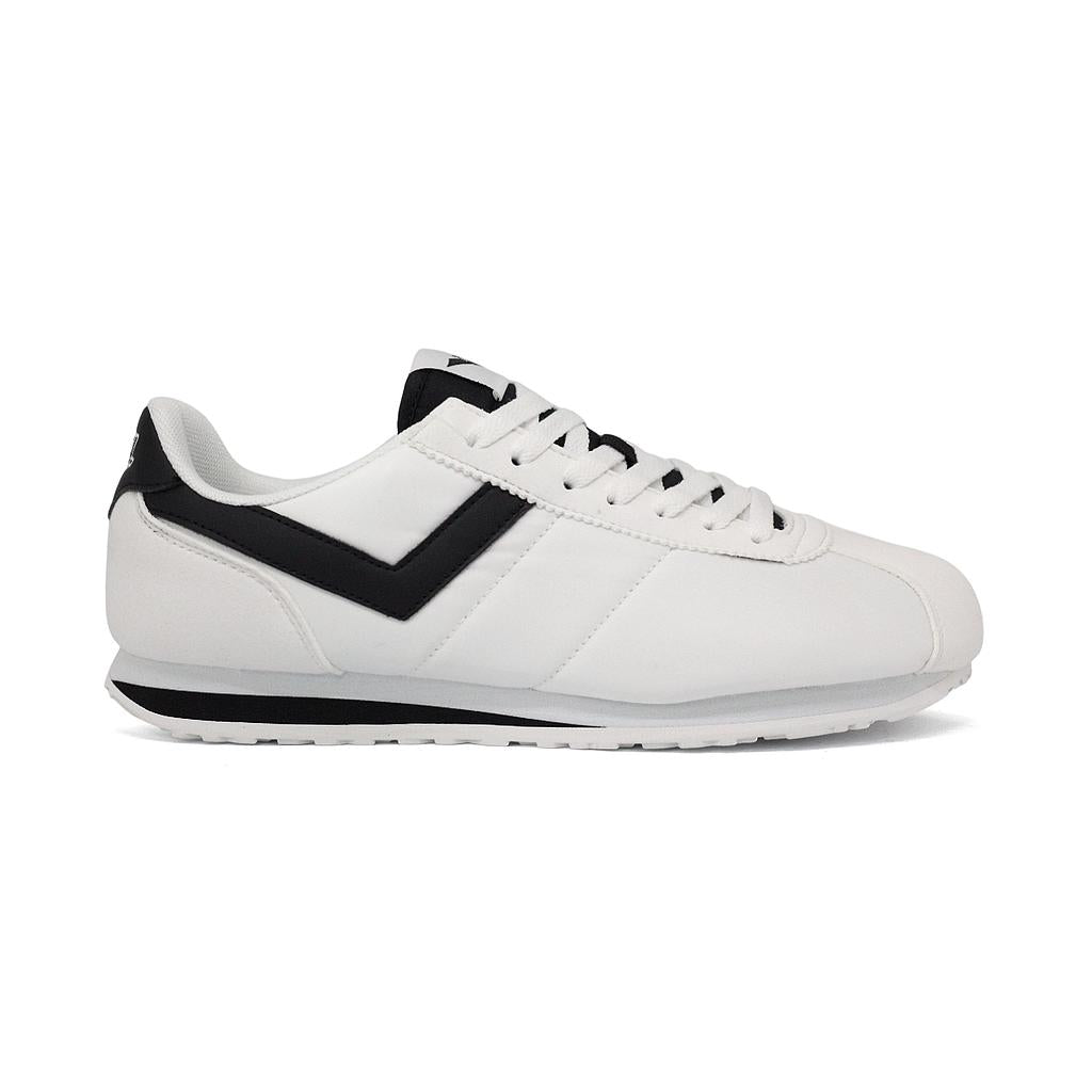 HUDSON-T-31 PONY CALZADOS LIFESTYLE FEMENINO MODA HUDSON WHITE/BLACK