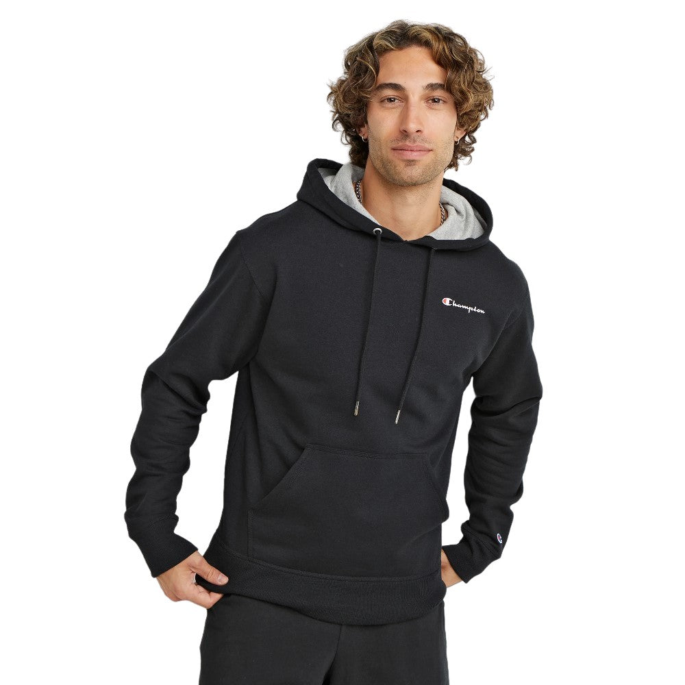 GF89HY08160-BKC CHAMPION PRENDAS MASCULINO POWERBLEND GRAPHIC HOODIE BLACK