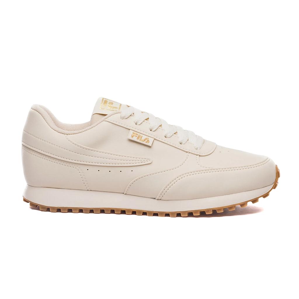 F02L00391-4373 FILA CALZADOS LIFESTYLE FEMENINO MODA RENNO CLASSIC SL RAW WHITE/ORO