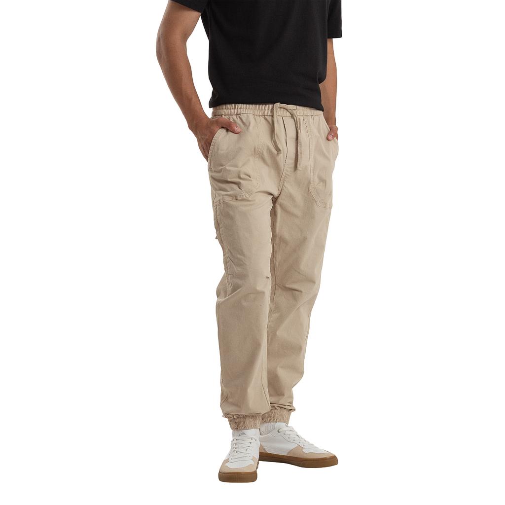 26140305-20 Quiksilver Prendas Pantalones Masculino Moda Cargo Julian Light Beige