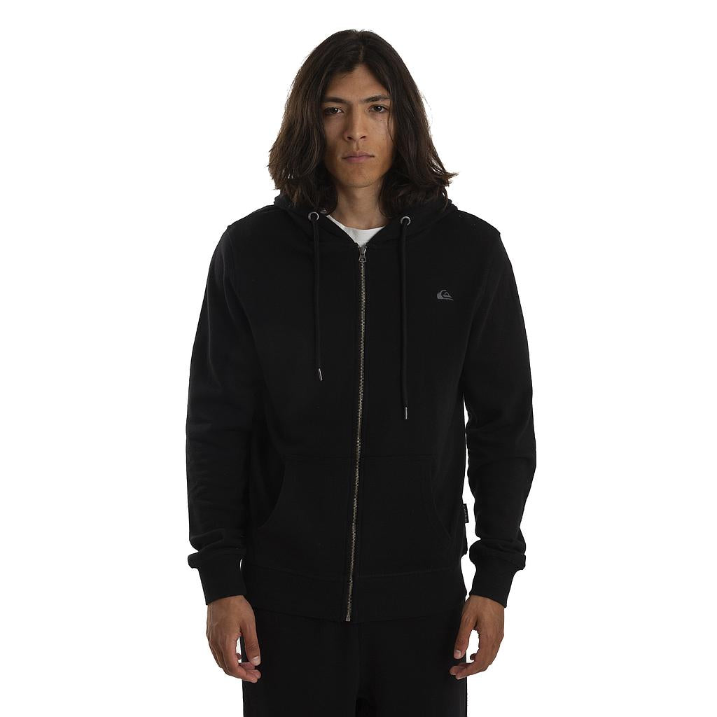 Quiksilver Canguros Masculino Moda Basic Logo Negro