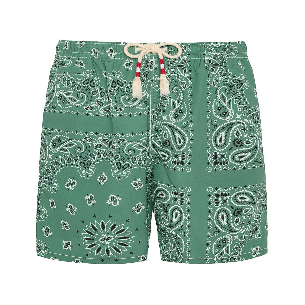 MC2 Shorts Masculino Moda Caprese Bandanna Round 5201