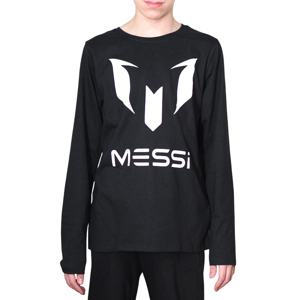 C112KUN30008-944 Messi Prendas Remeras Niños Moda Serto Deep Black