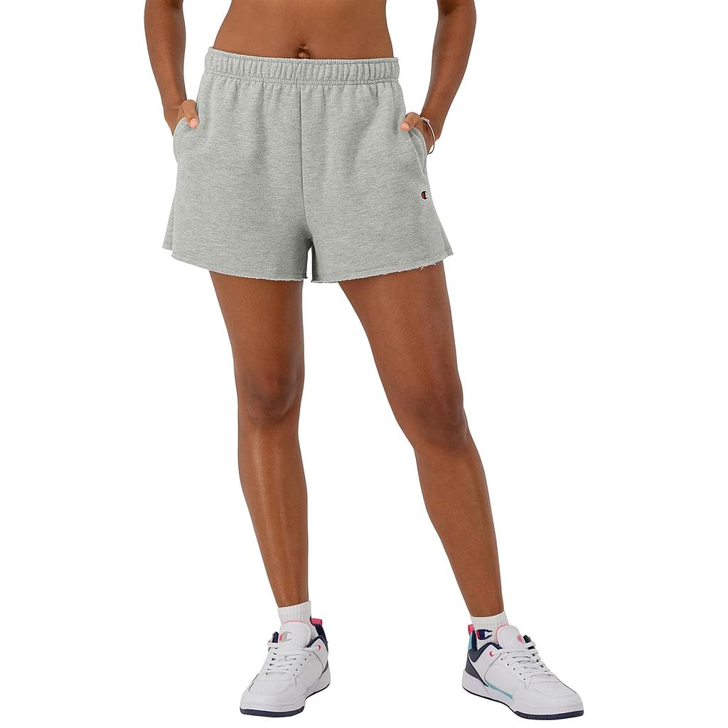 M8364-023 CHAMPION PRENDAS SHORTS FEMENINO MODA POWERBLEND SHORT 3 OXFORD GRAY