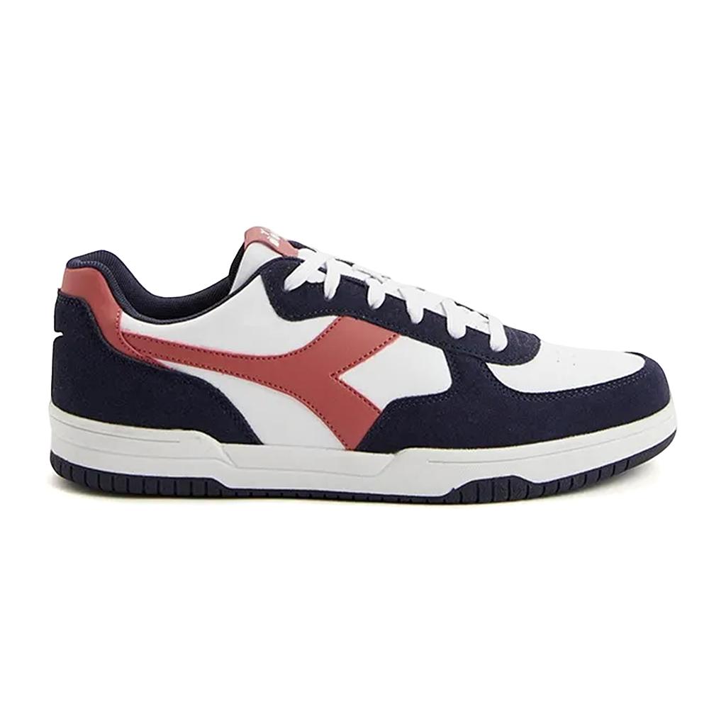 101.178325-C0178 DIADORA CALZADOS LIFESTYLE MASCULINO MODA RAPTOR LOW SL WHITE/PEACOAT