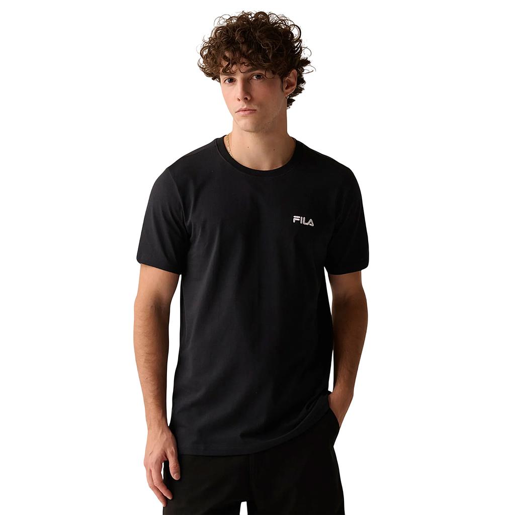 Fila Remeras Masculino Moda Regular Classic Black/White