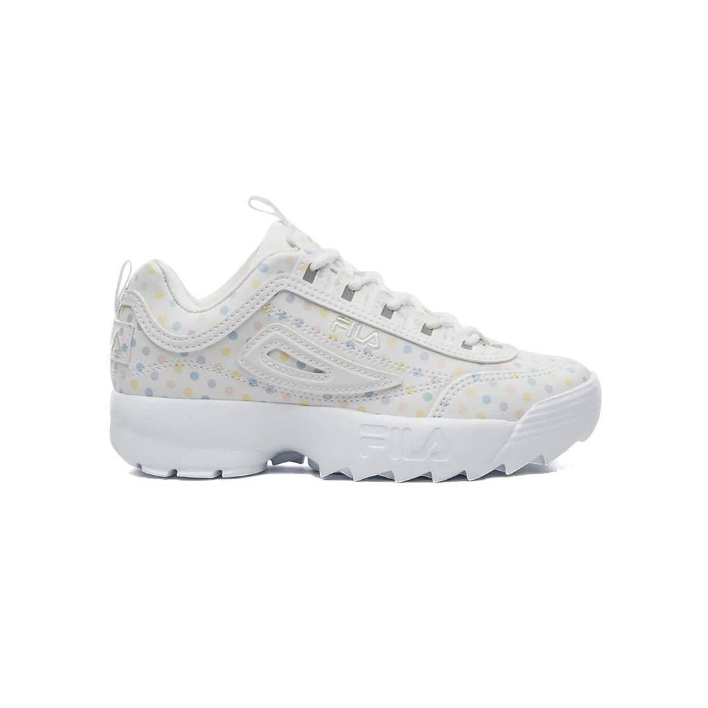 31K338X-6720 FILA CALZADOS LIFESTYLE NIÑOS MODA DISRUPTOR WHITE/PALE BANANA/MORGANITE